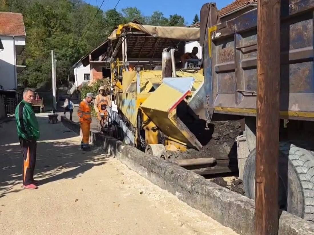 Novi asfalt za seoske puteve