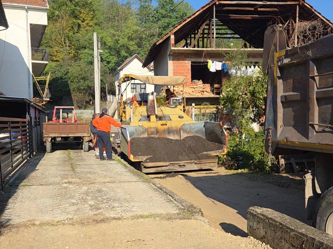 Novi asfalt za seoske puteve