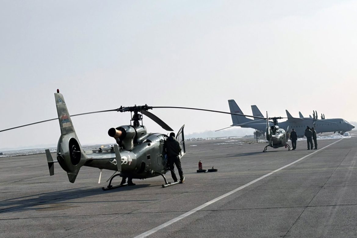 Letačka obuka helikopterske eskadrile