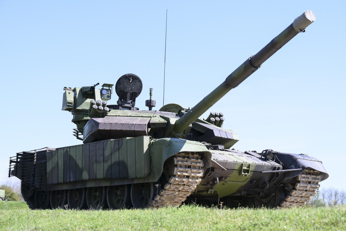 Obuka na modernizovanim tenkovima M-84 AS1/2
