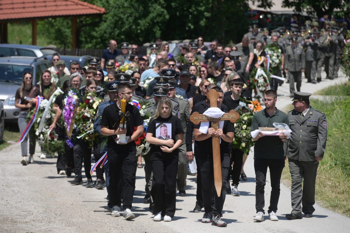 Sahranjen stariji vodnik Milovan Jovanović stradao u Libanu