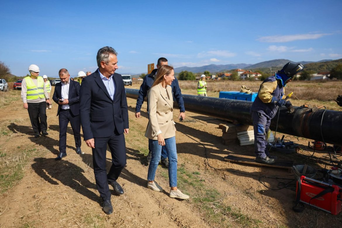 Izgradnja gasovoda Srbija-Severna Makedonija